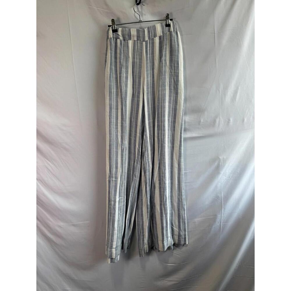 Splendid Blue Stripe Raegen Stripe Pants Size M - Picture 3 of 5